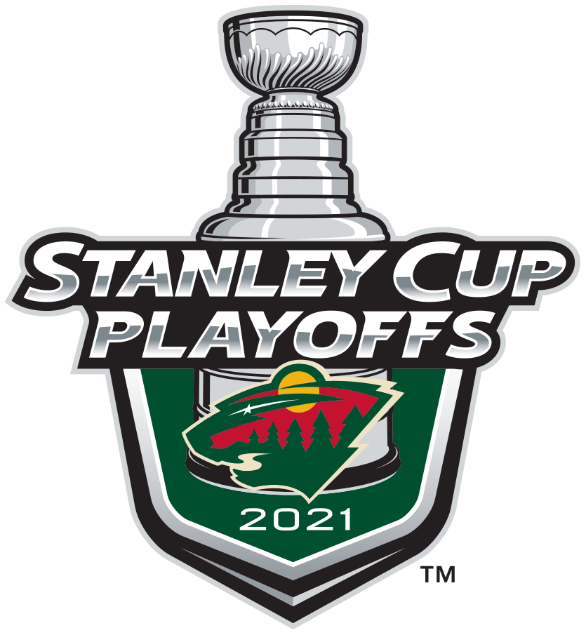 Minnesota Wild 2021 Playoffs Logo iron on heat transfer